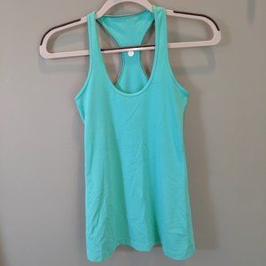Lululemon Cool Racerback Tank Teal Size 6